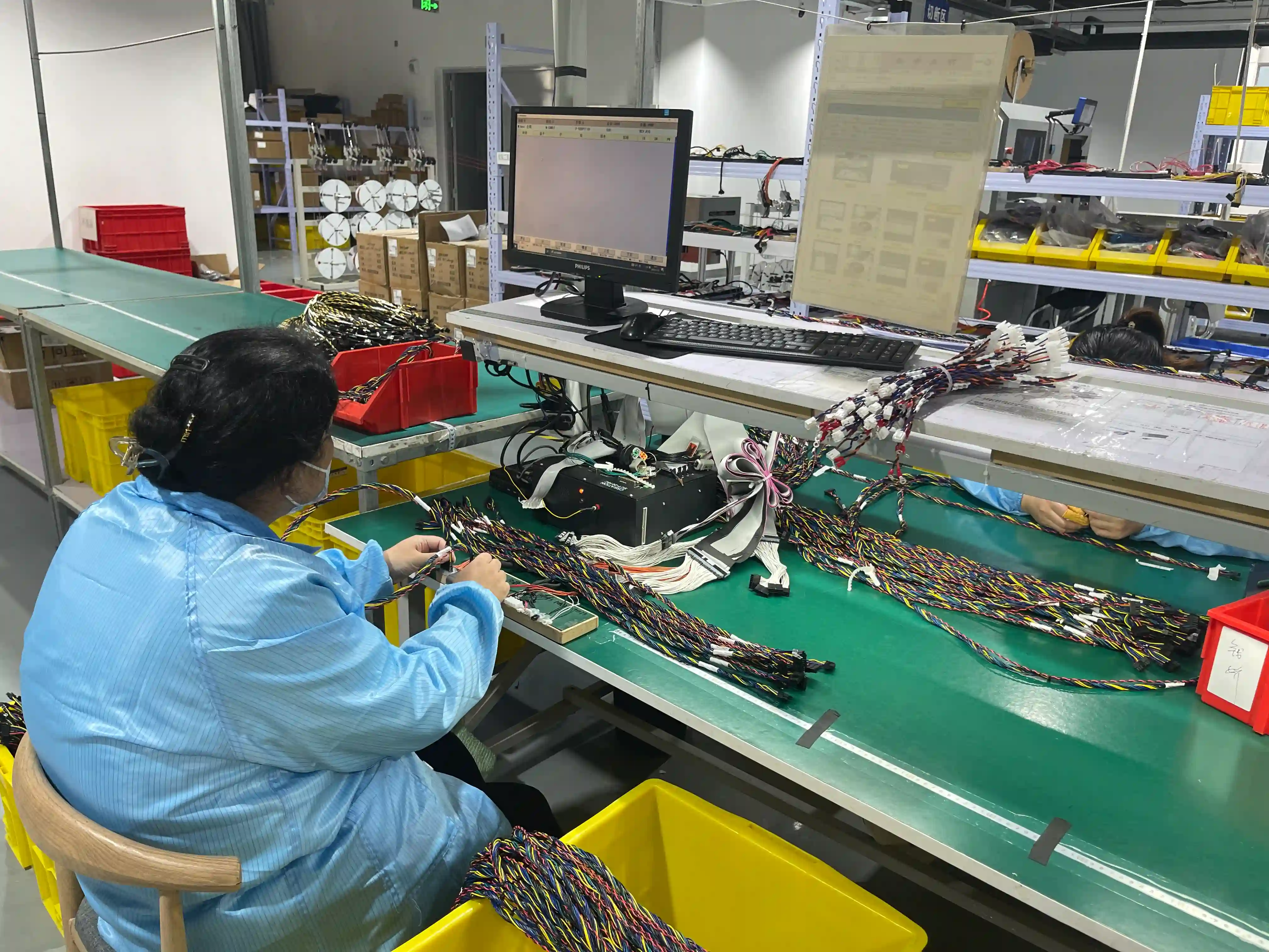 Wire harness validation equipment used for PPAP dimensional, electrical, and process approval evidence