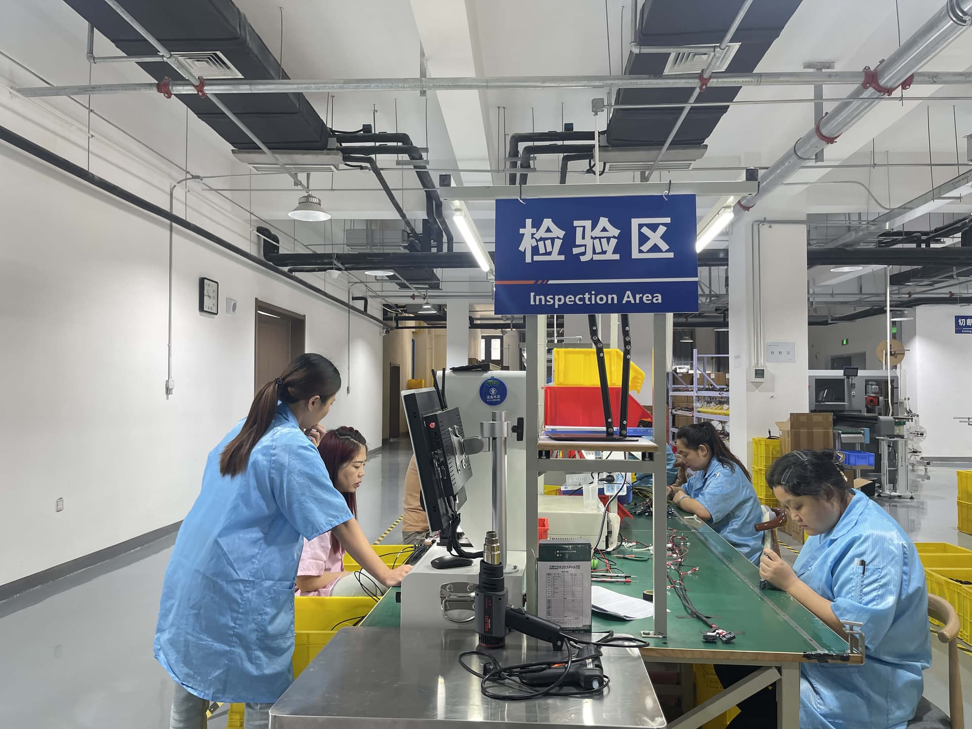 Testing and inspection for optical cable assemblies