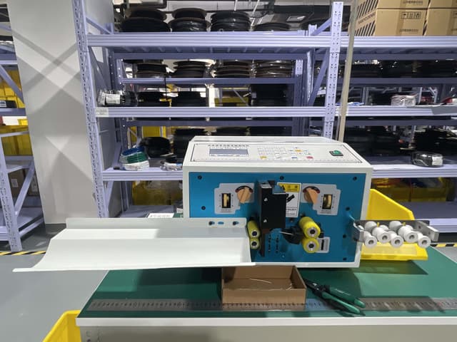 Precision cutting and stripping equipment