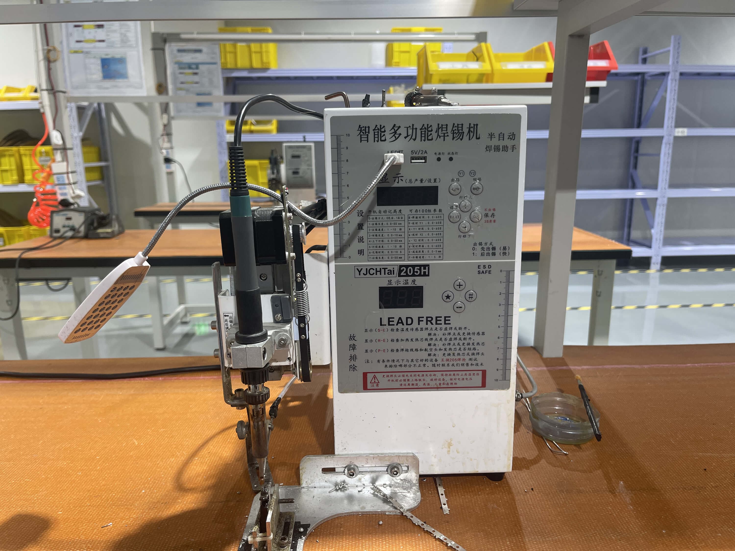 Semi-Automatic Soldering Machine