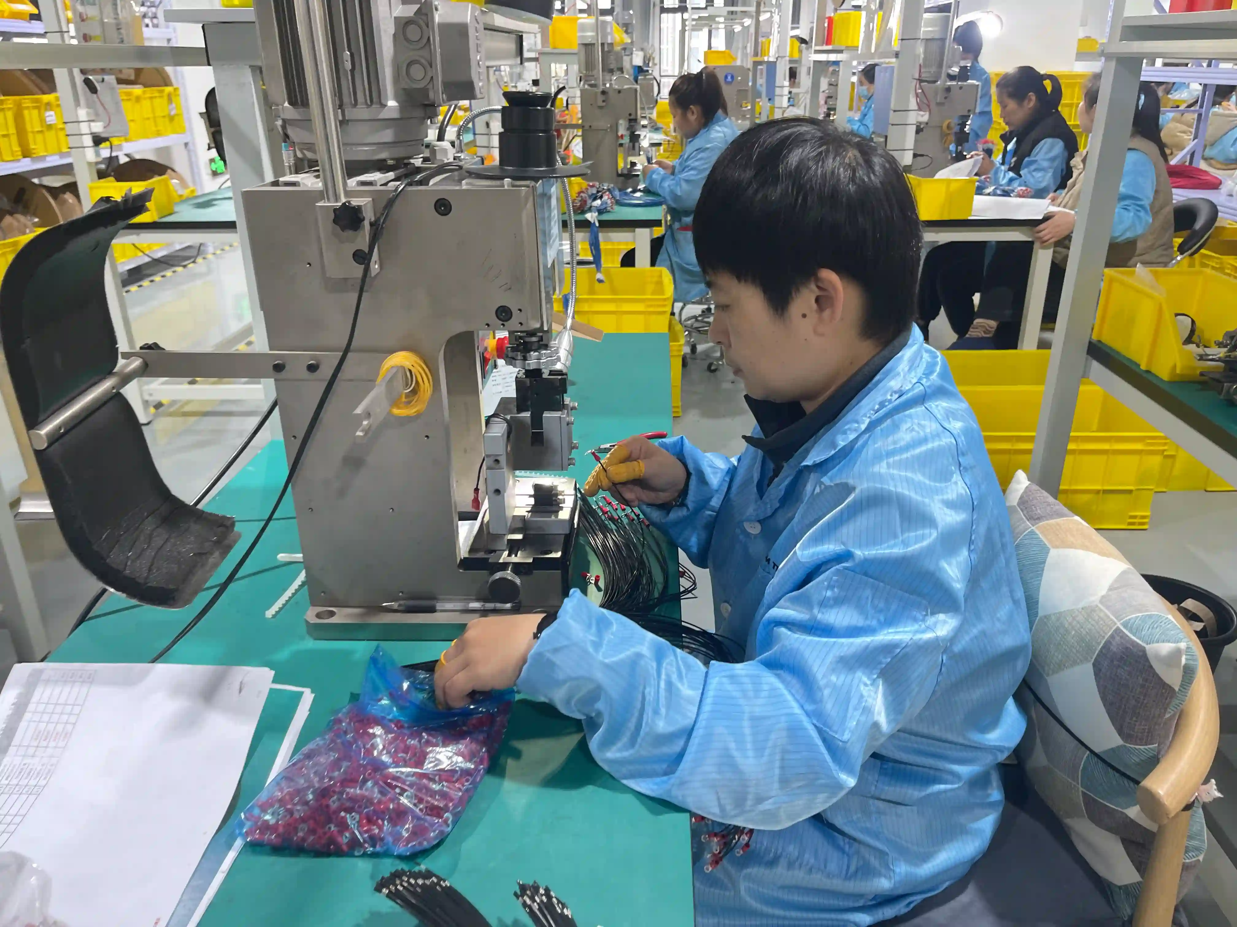 Assembly production for custom mechanical and hybrid cable systems