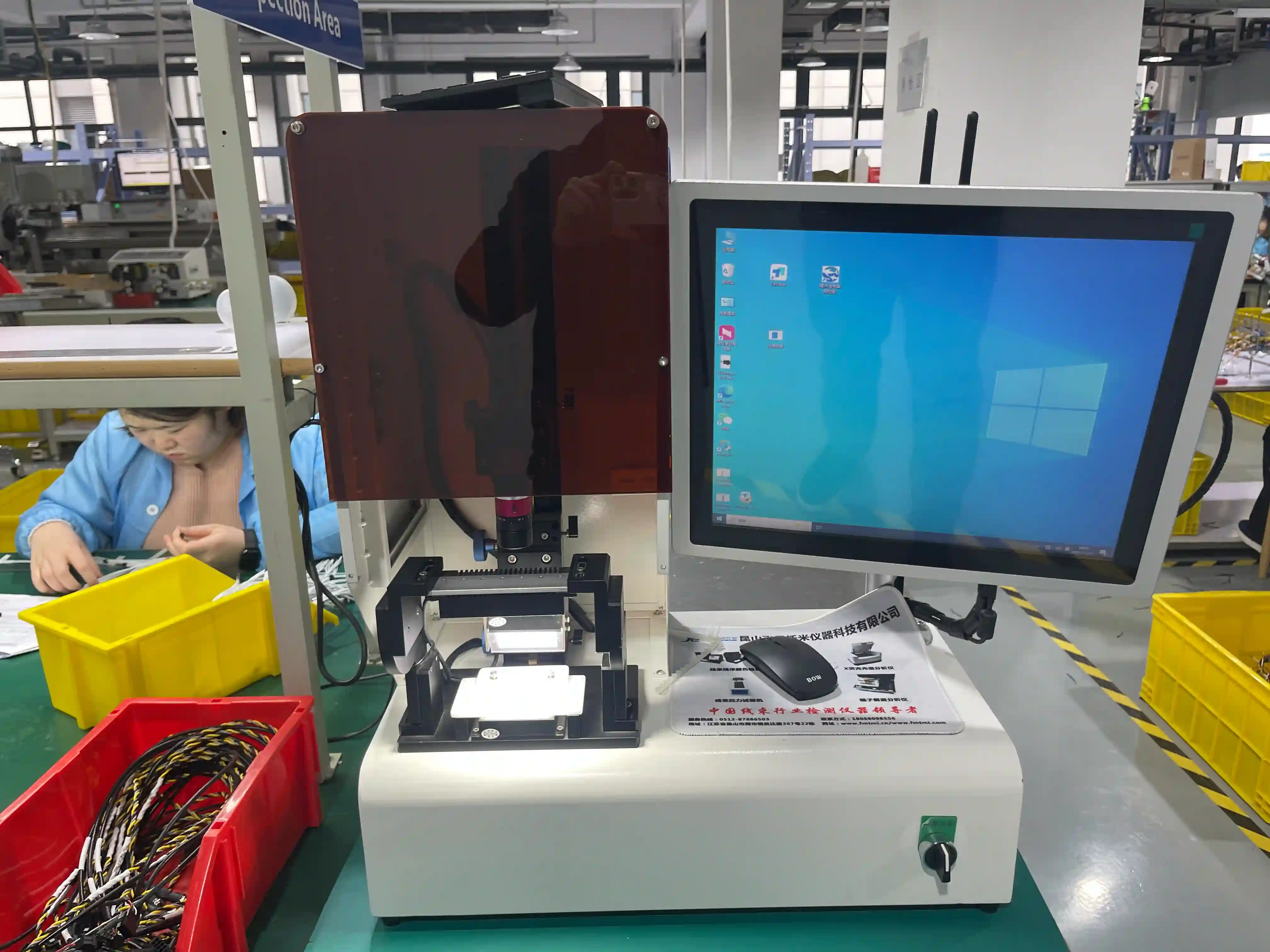 High voltage cable assembly testing equipment