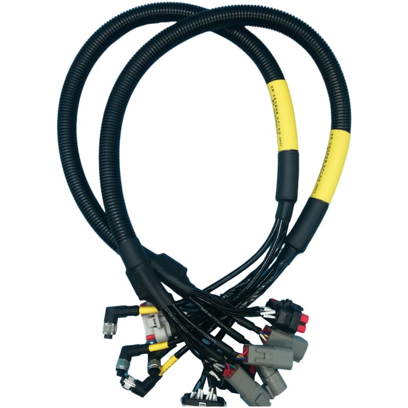 Industrial robot wire harness and cable assembly for 6-axis robots
