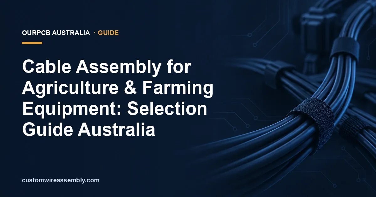 Cable Assembly for Agriculture & Farming Equipment: Selection Guide