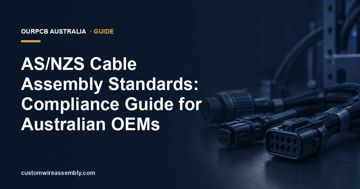 AS/NZS Cable Assembly Standards: Compliance Guide