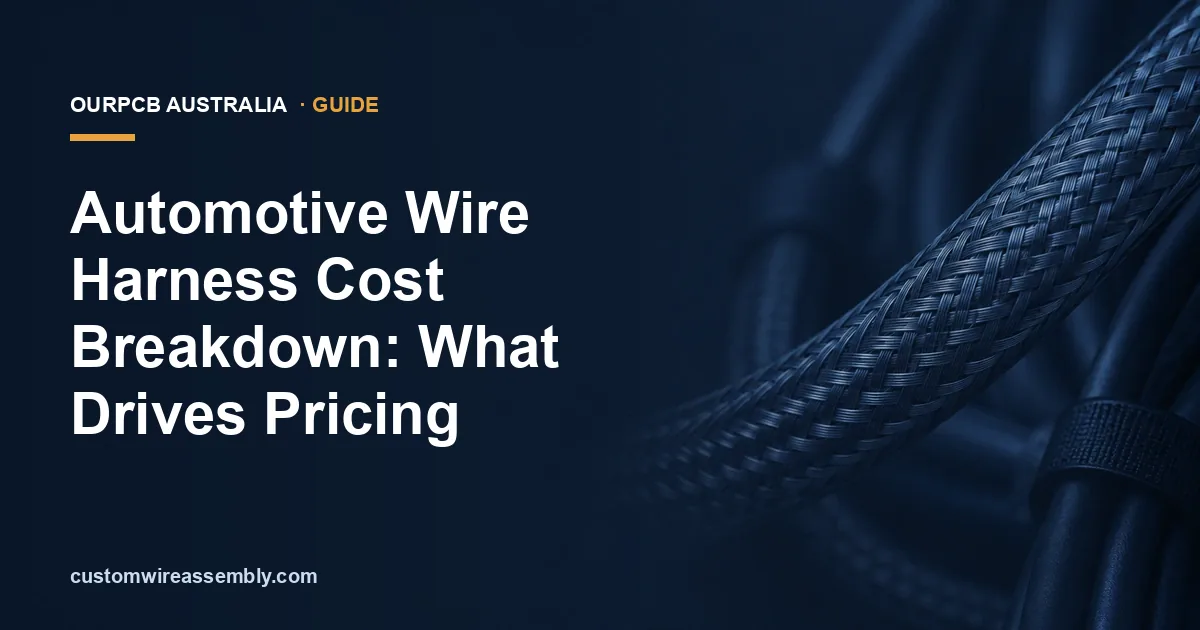 Automotive Wire Harness Cost Breakdown