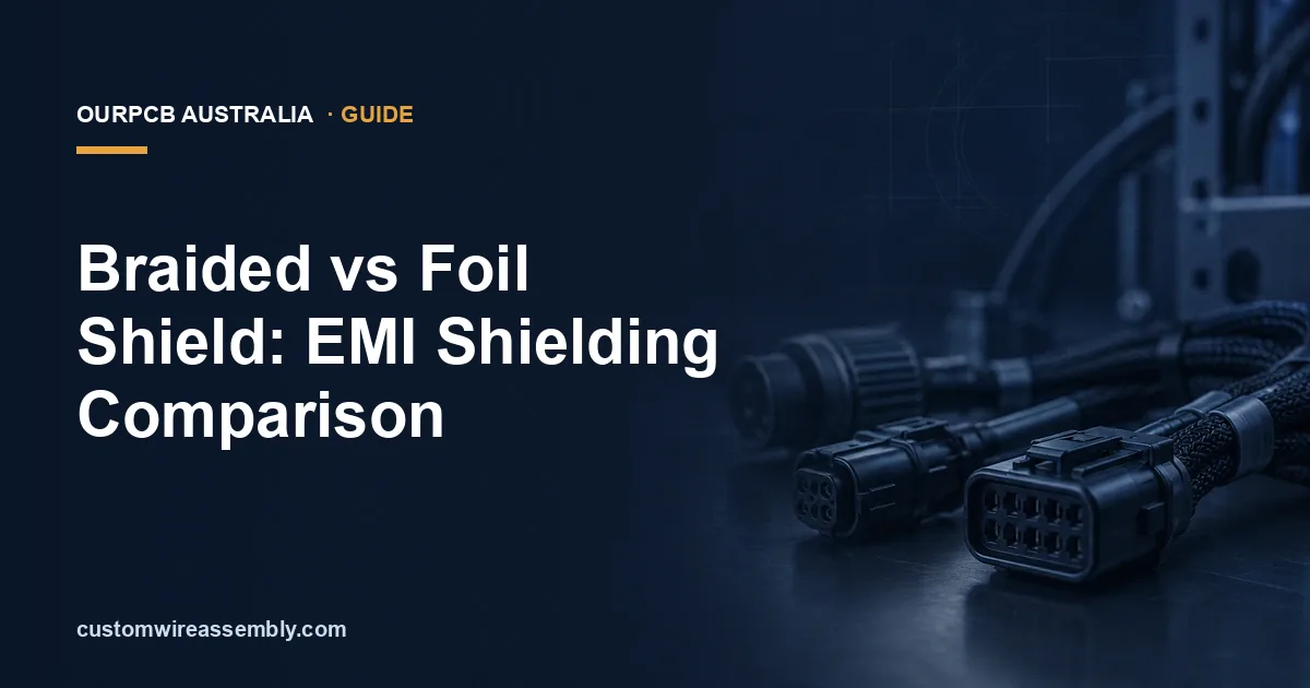 Braided vs Foil Shield: EMI Shielding Comparison