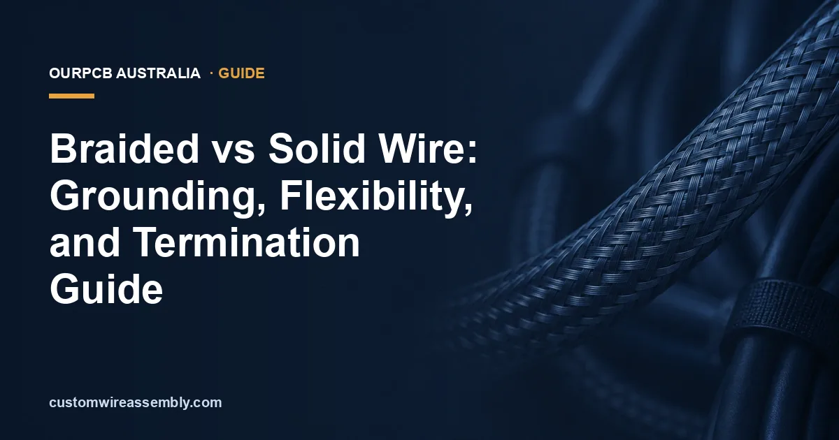 Braided vs Solid Wire: Grounding, Flexibility, and Termination Guide