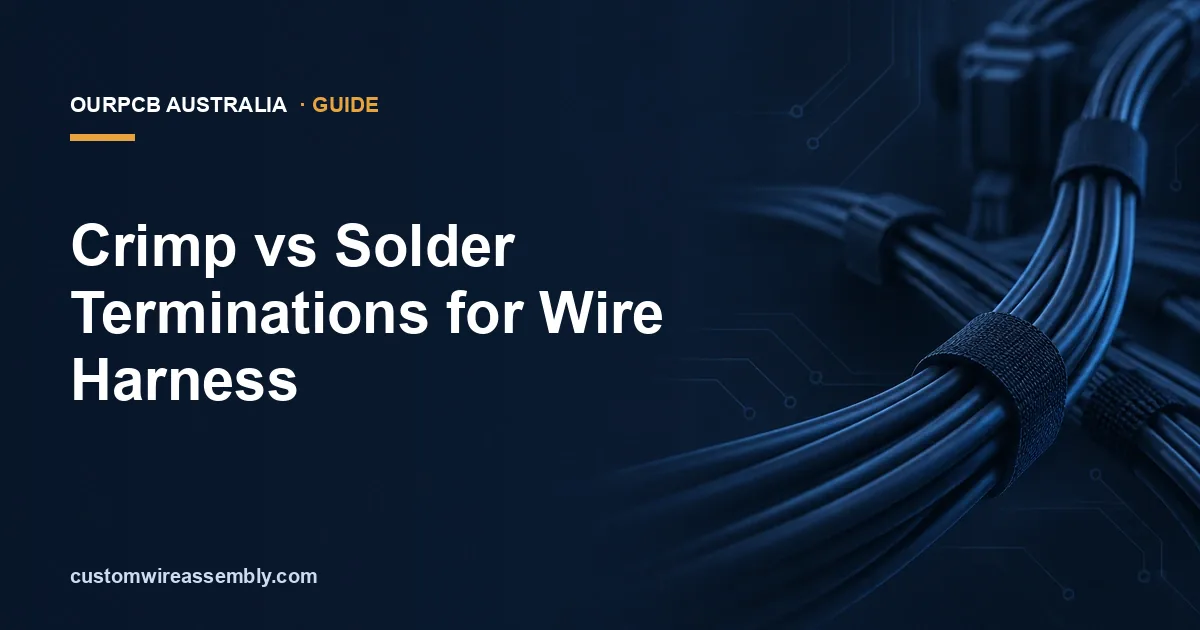 Crimp vs Solder Terminations: Which is Better?