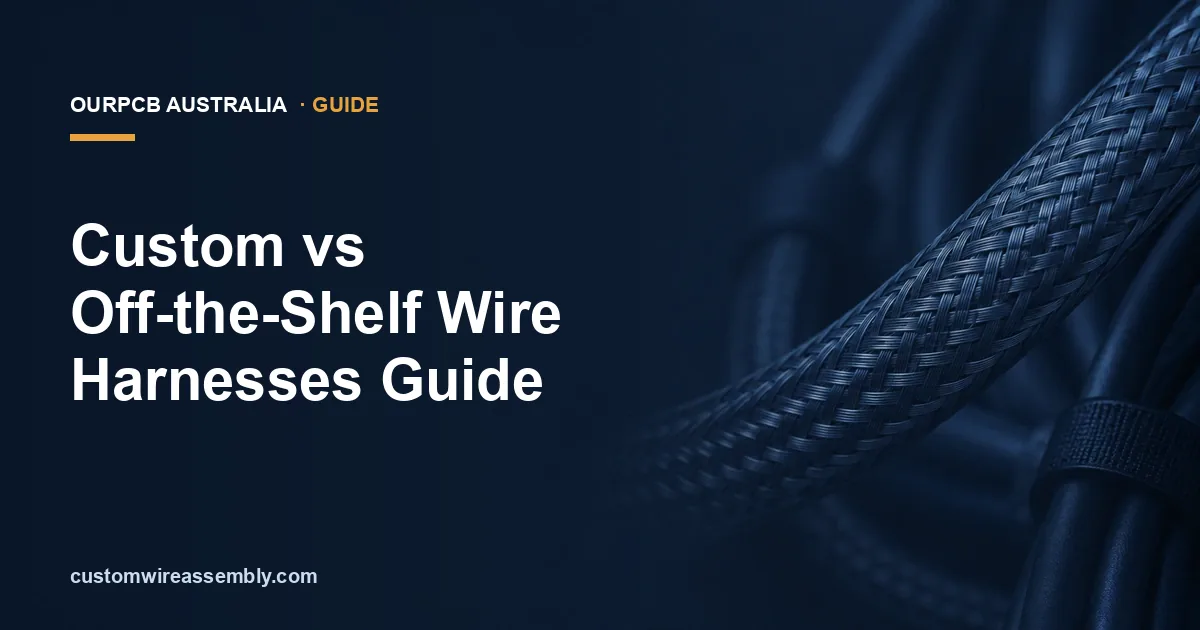 Custom vs Off-the-Shelf Wire Harnesses