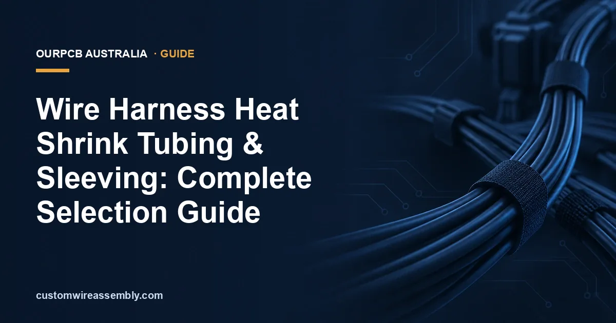 Wire Harness Heat Shrink Tubing & Sleeving: Complete Selection Guide
