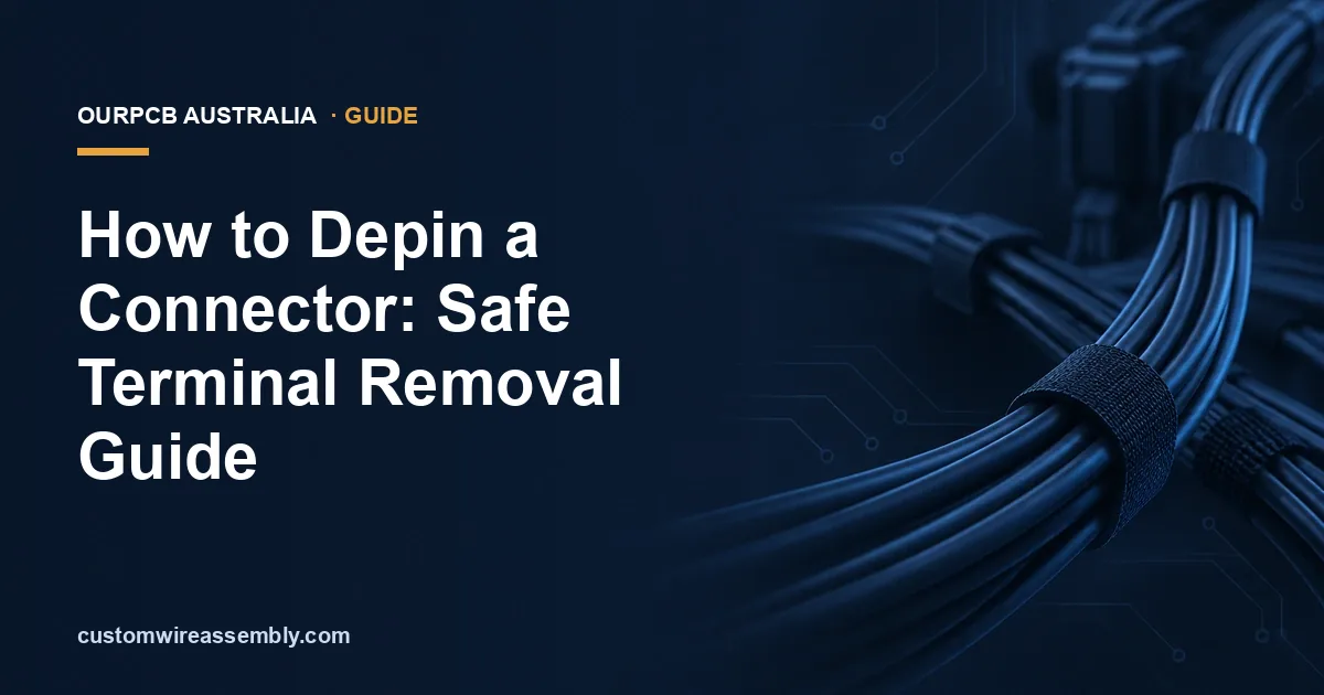 How to Depin a Connector: Safe Terminal Removal Guide