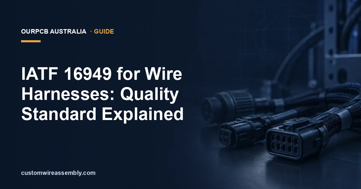 IATF 16949 for Wire Harnesses: Quality Standard Explained