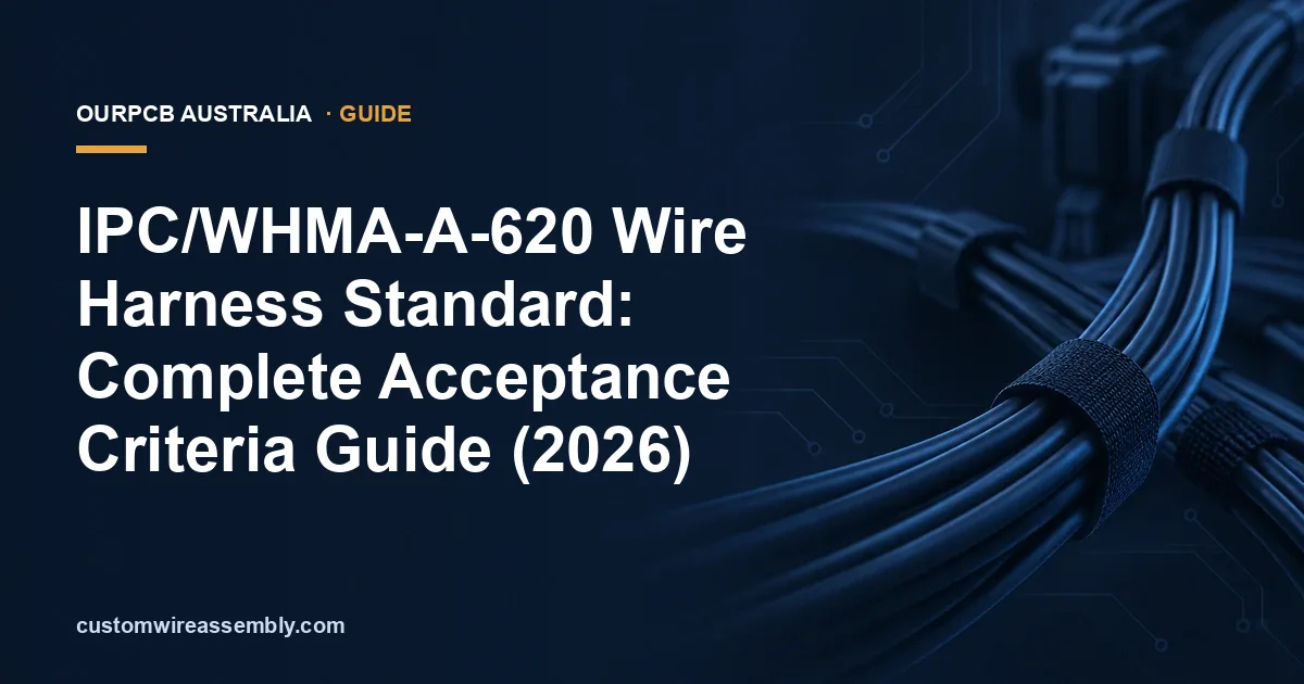 IPC/WHMA-A-620: Complete Wire Harness Workmanship Standard Guide