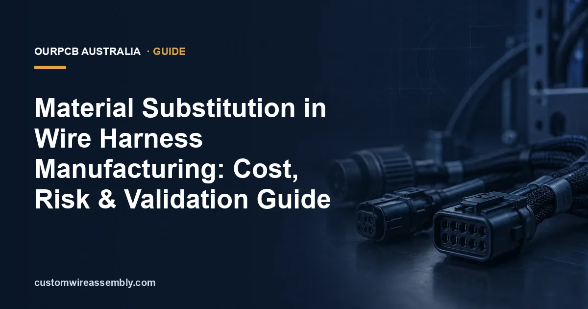Material Substitution in Wire Harness Manufacturing