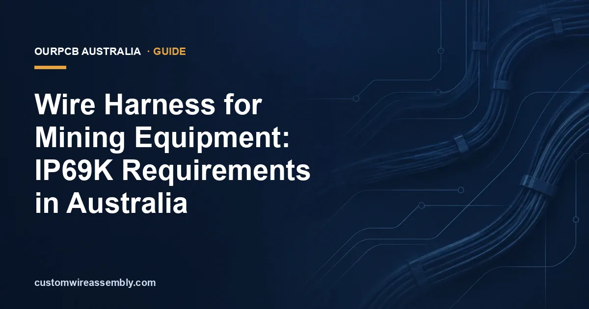 Wire Harness for Mining: IP69K Requirements