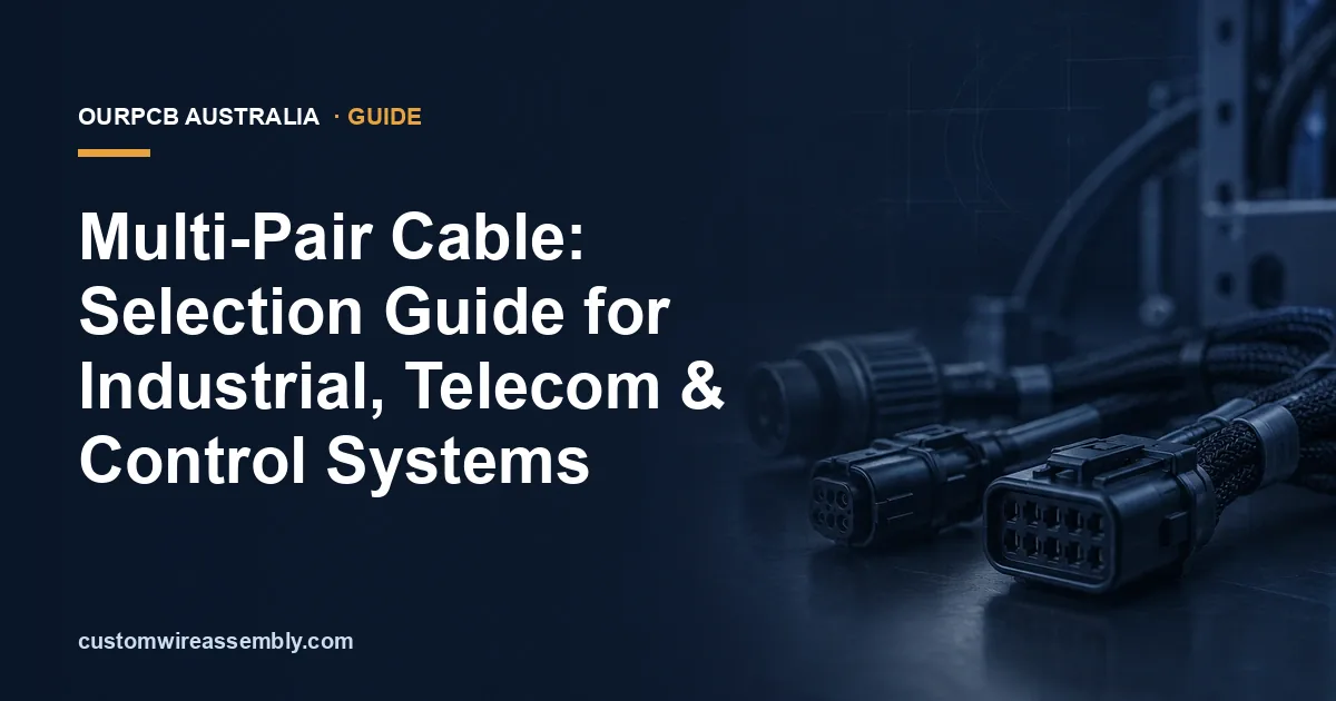 Multi-Pair Cable: Selection Guide for Industrial, Telecom & Control Systems