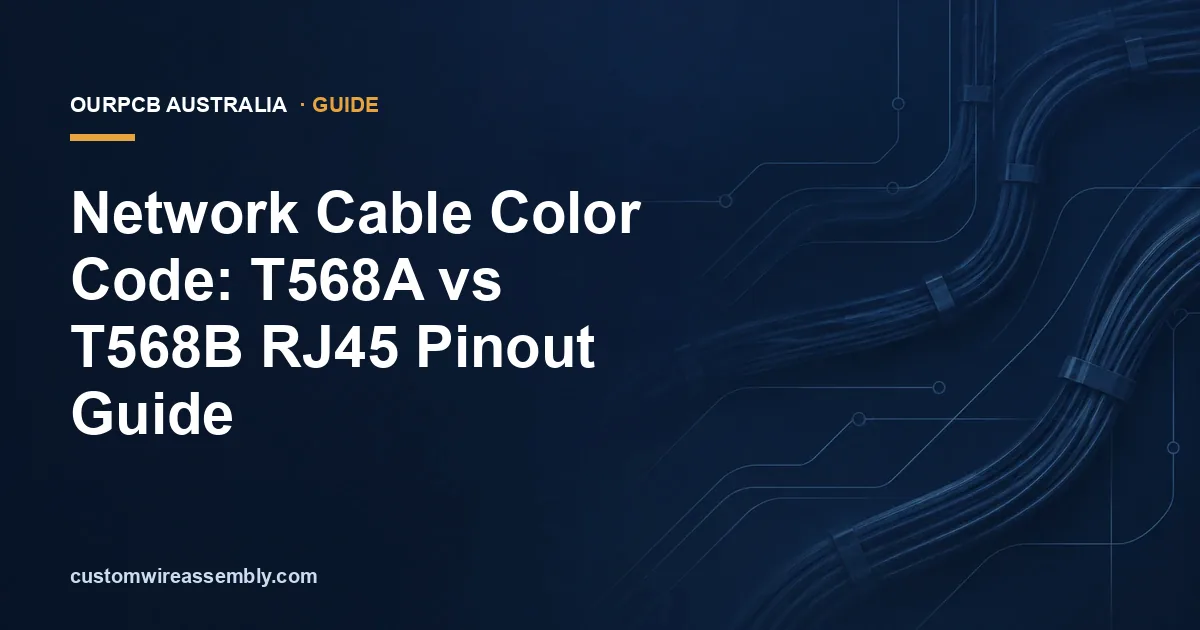 Network Cable Color Code: T568A vs T568B RJ45 Pinout Guide
