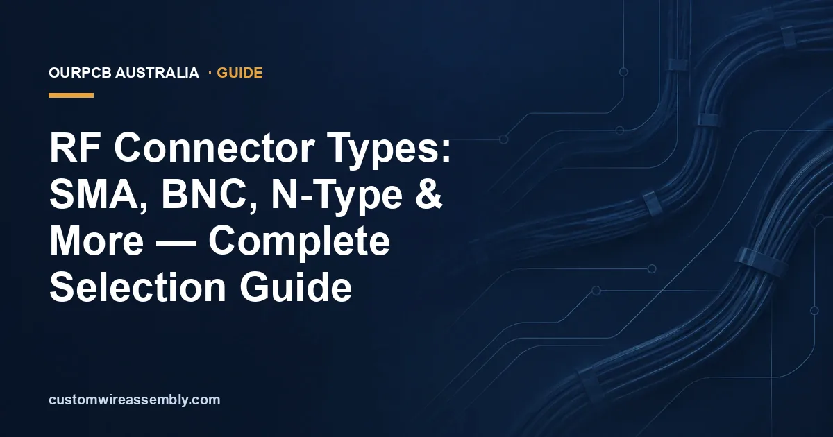 RF Connector Types: SMA, BNC, N-Type & More — Complete Selection Guide