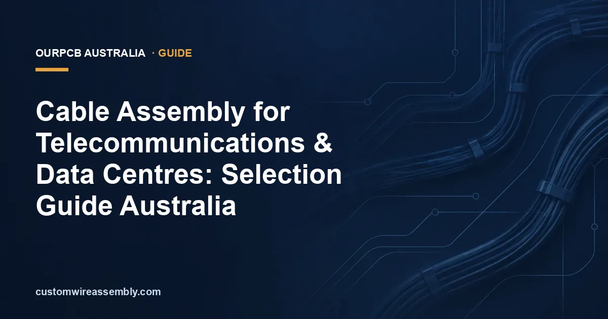 Cable Assembly for Telecommunications & Data Centres: Selection Guide