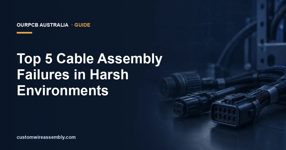 Top 5 Cable Assembly Failures in Harsh Environments