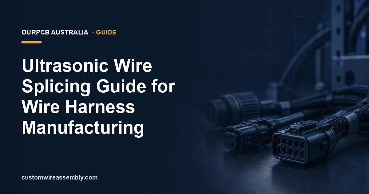 Ultrasonic Wire Splicing Guide: When It Beats Crimped and Soldered Joints