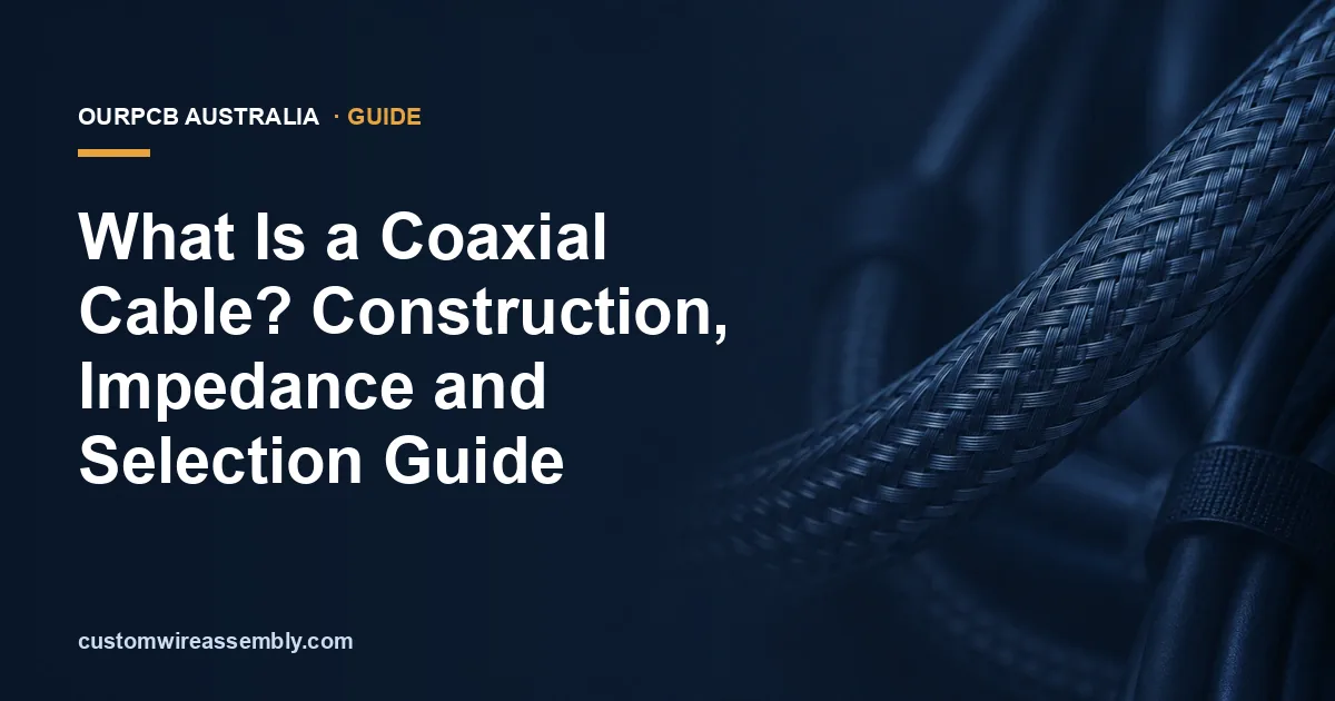 What Is a Coaxial Cable? Construction, Impedance and Selection Guide