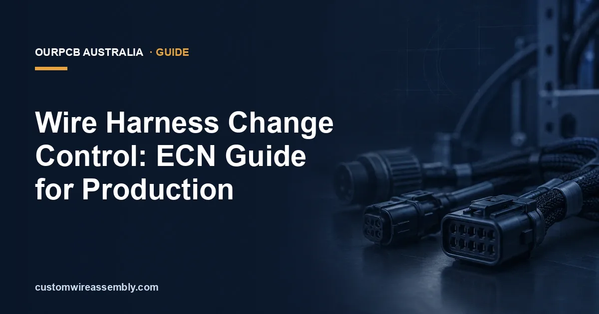 Wire Harness Change Control: ECN Guide for Production