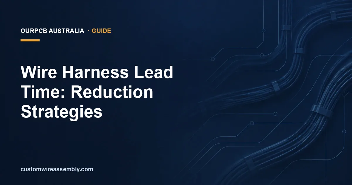 Wire Harness Lead Time Guide
