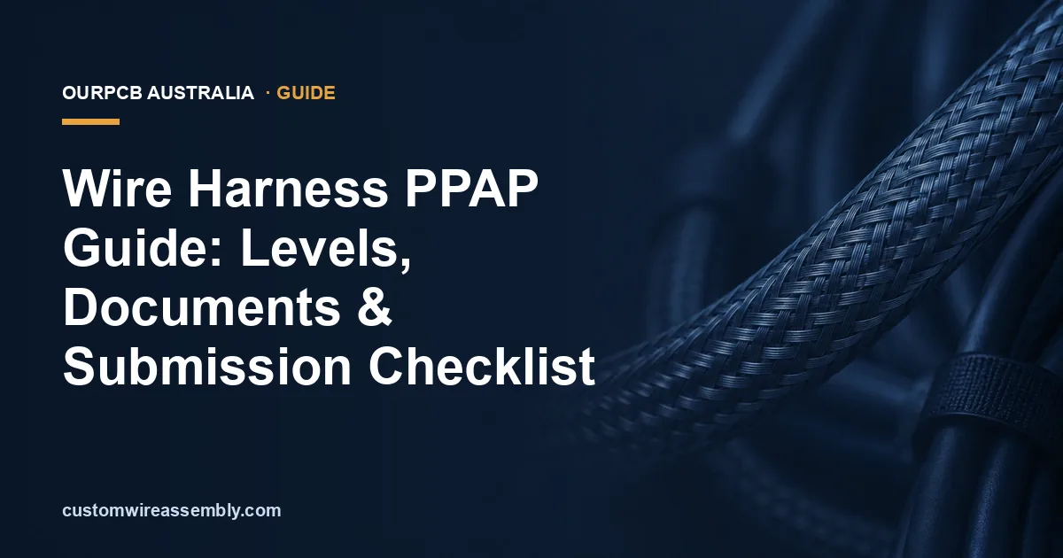 Wire Harness PPAP Guide: Levels, Documents & Submission Checklist