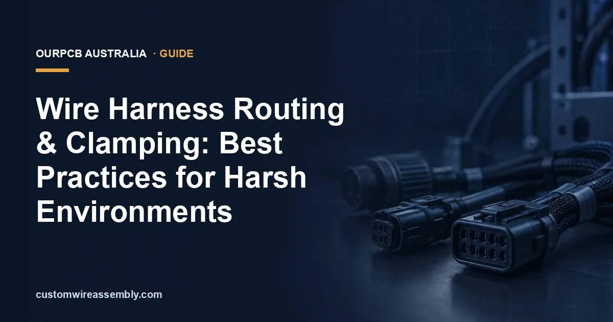Wire Harness Routing & Clamping: Best Practices for Harsh Environments
