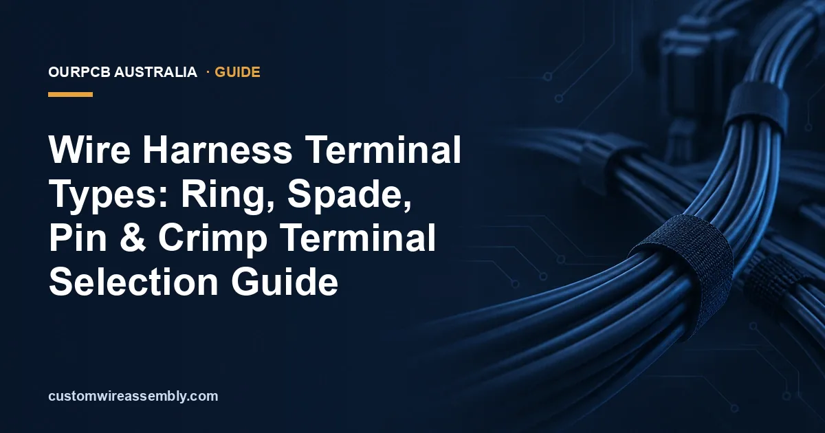 Wire Harness Terminal Types: Ring, Spade, Pin & Crimp Terminal Selection Guide